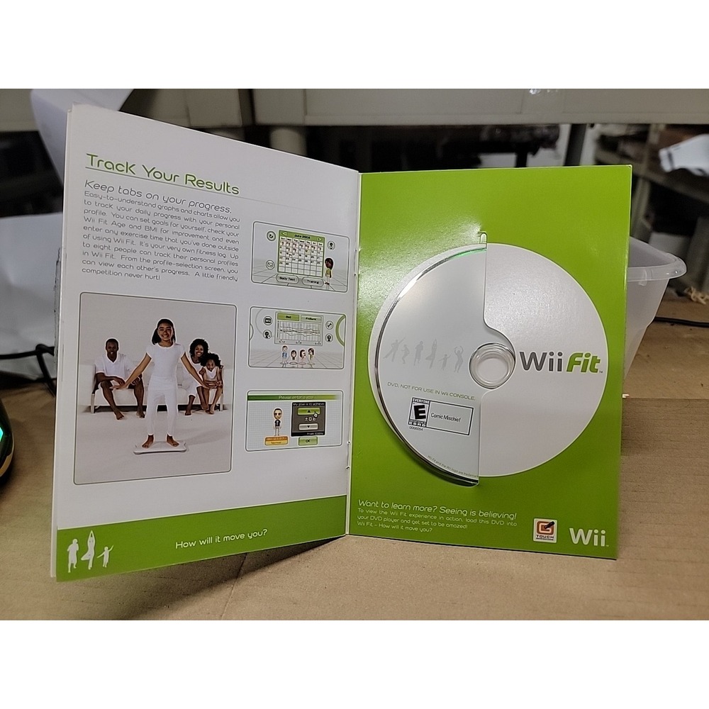 Rare Wii Fit Free "Take One" DVD Take One  Nintendo Wii Nice!